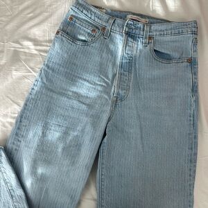 Levi's Ribcage Straight Leg Jeans